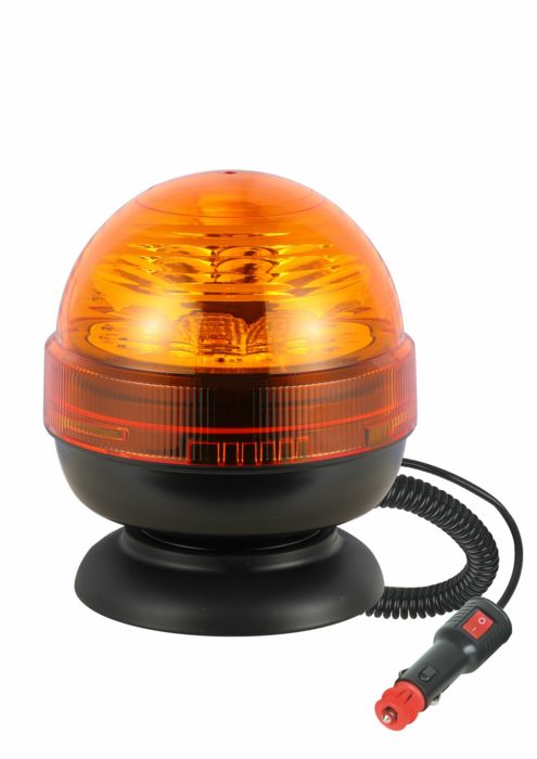 LAMPEGGIANTE A LED BASE MAGNETICA 12/24V  12 LED- AMA