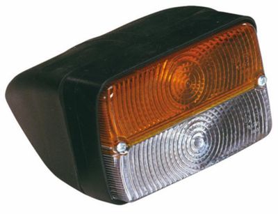 FANALE DIREZIONE-POSIZIONE  ANTERIORE 2 LUCI 120X75MM CON BASE SAGOMATA