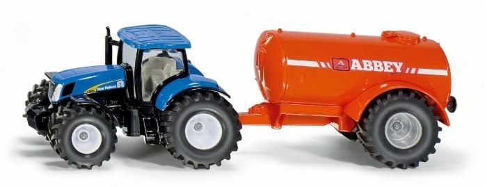 MODELLINO TRATTORE SIKU 1945, TRATTORE CON CARROBOTTE MONOASSE