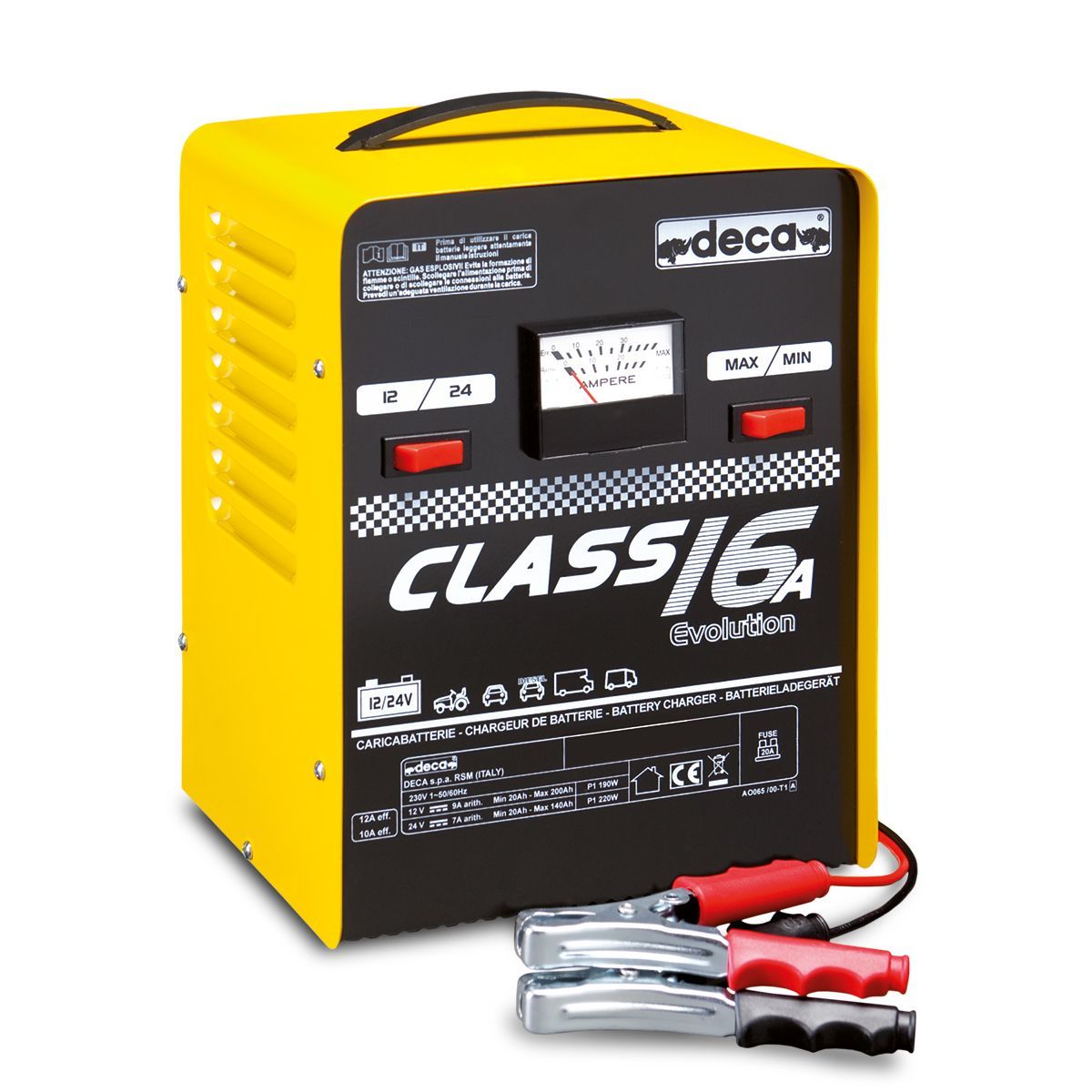 CARICABATTERIA AUTO- MANTENITORE CLASS 16 DECA