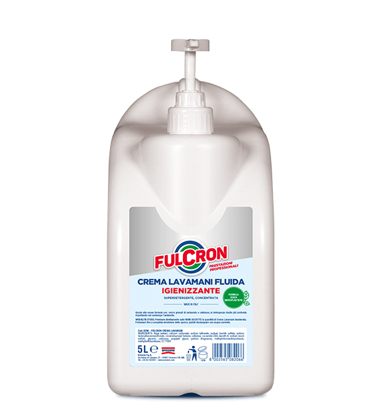 Fulcron Crema Lavamani Fluida Igienizzante 5L - AREXONS