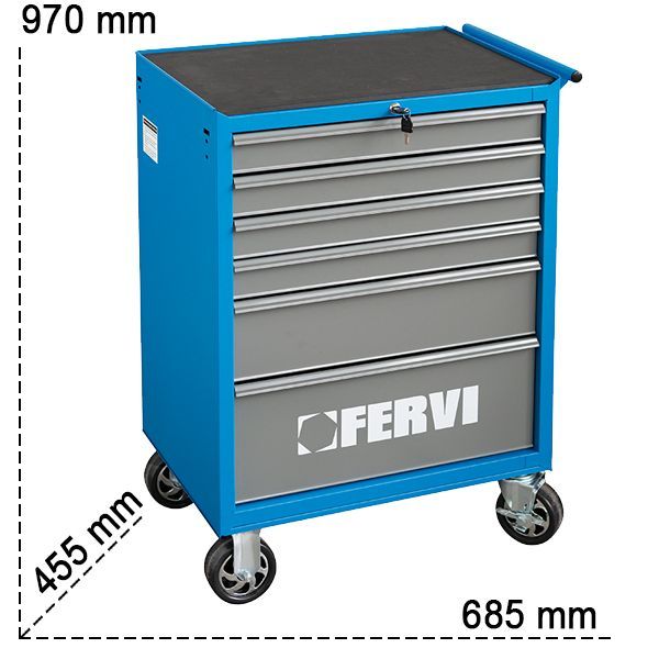 CARRELLO PORTA UTENSILI FERVI