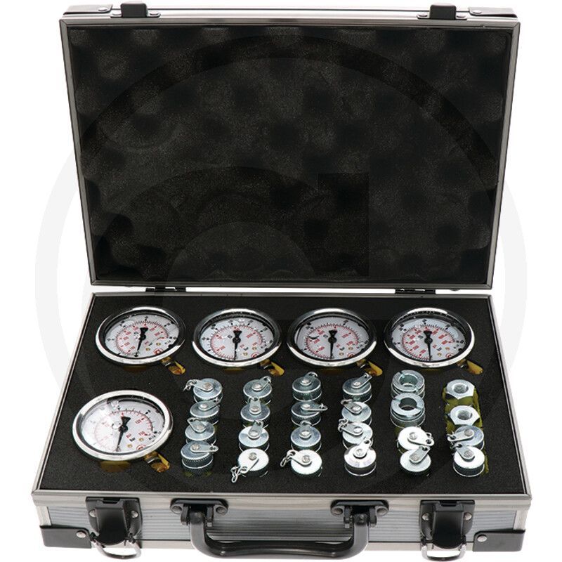 VALIGETTA CON 5 MANOMETRI GRANIT