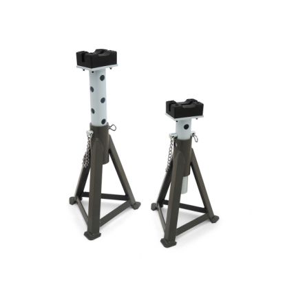 COPPIA COLONNETTE PER 3 TON A SPINA/GOMMA- INTEC