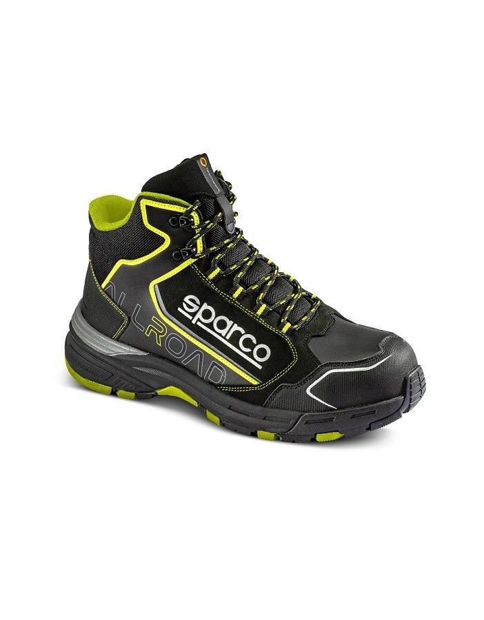 SPARCO SCARPA ALLROAD-H MOTEGI S3 NERO/GIALLO FLUORESCENTE - SPARCO