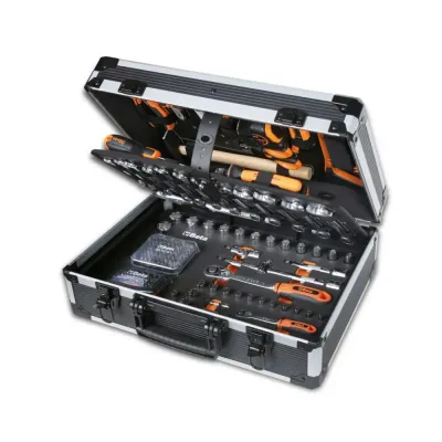 VALIGIA CON ASSORTIMENTO DI 163 UTENSILI PER MANUTENZIONE GENERALE BETAEASY 2056E
