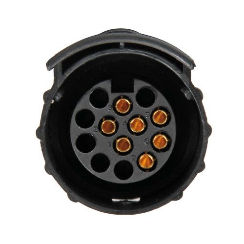 ADATTATORE 7 POLI MASCHIO<->13 POLI FEMMINA - LAMPA