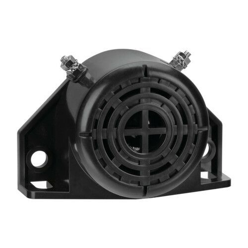 AVVISATORE ACUSTICO RETROMARCIA "BACK-UP" MULTITENSIONE 12-24-48V 123 DB