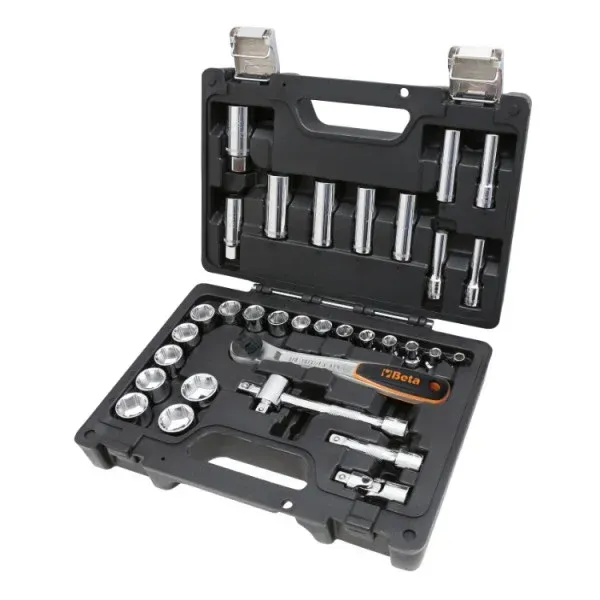 CASSETTA DI 33 CHIAVI A BUSSOLA ESAGONALI E 5 ACCESSORI - BETA CASSETTA DI 33 CHIAVI A BUSSOLA ESAGONALI E 5 ACCESSORI - BETA