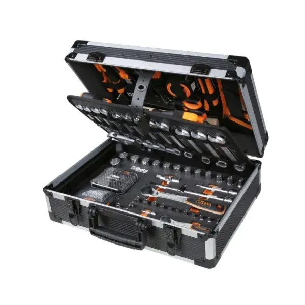 VALIGETTA PORTA UTENSILI CON ASSORTIMENTO DI 163  ATTREZZI PER MANUTENZIONE GENERALE 2056/E - BETA