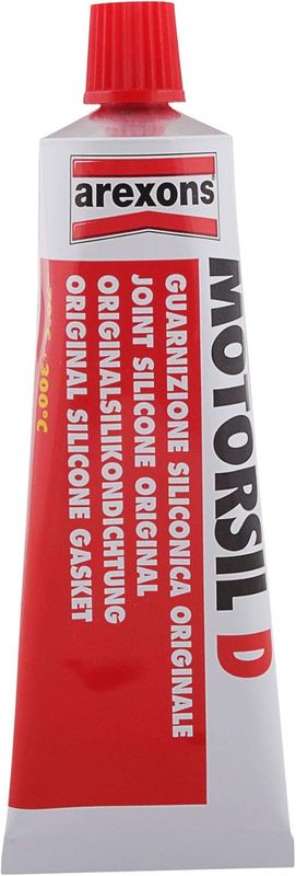 PASTA ROSSA MOTORSIL D PER MOTORI, GUARNIZIONI MOTORE AD ALTA TEMPERATURA E FACILE RIMOZIONE - AREXONS