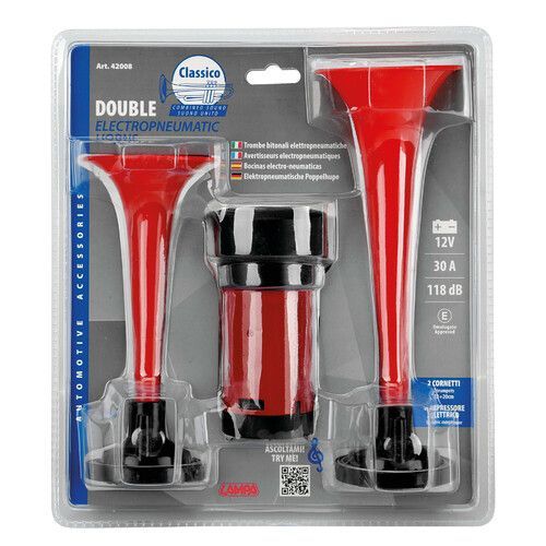 TROMBE BITONALI  Ø 66 mm, 12V-- LAMPA