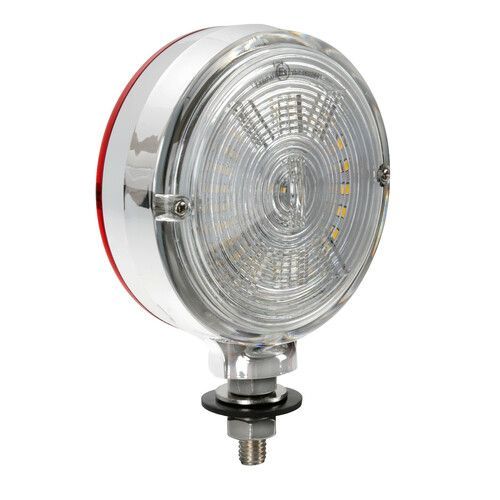 LOKI-STAR, LUCE DECORATIVA DOPPIA FUNZIONE - 54 LED-12/24V ROSSO BIANCO- LAMPA