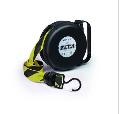 AVVOLGITORE AUTOMATICO 8MT, NASTRO GIALLO/NERO - ZECA 9801BY