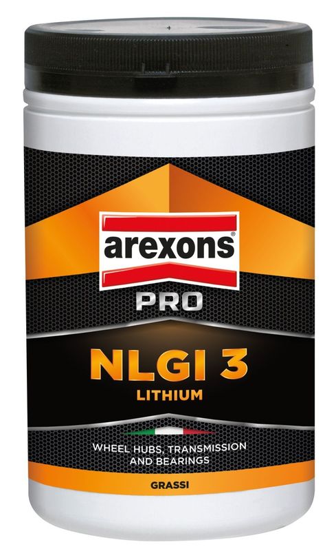 GRASSO MULTIUSO AL LITIO VERDE PER MOZZI, TRASMISSIONI E CUSCINETTI- AREXONS