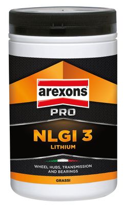 GRASSO MULTIUSO AL LITIO VERDE PER MOZZI, TRASMISSIONI E CUSCINETTI- AREXONS