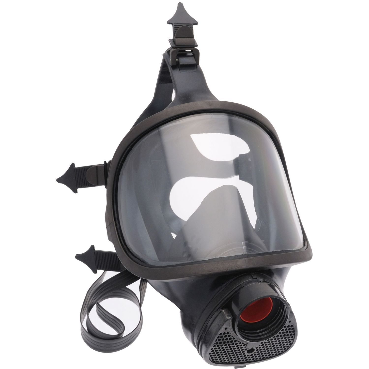 MASCHERA PIENO FACCIALE A PRESSIONE NEGATIVA, IN GOMMA NATURALE -NERI