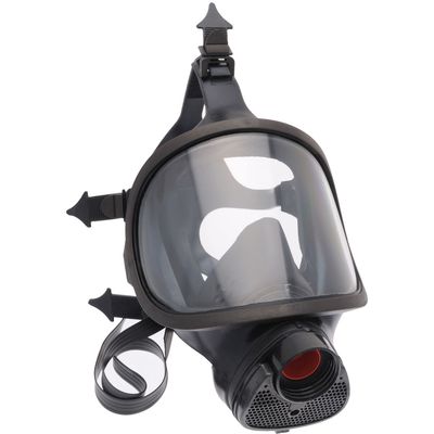 MASCHERA PIENO FACCIALE A PRESSIONE NEGATIVA, IN GOMMA NATURALE -NERI