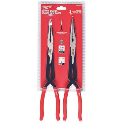 SET 2 PINZE DOPPIO FULCRO  A LUNGO RAGGIO- MILWAUKEE