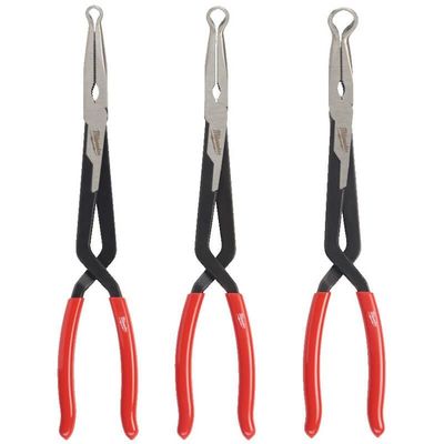 SET 3 PINZE A DOPPIO FULCRO A CAPPUCIO PER CANDELE - MILWAUKEE