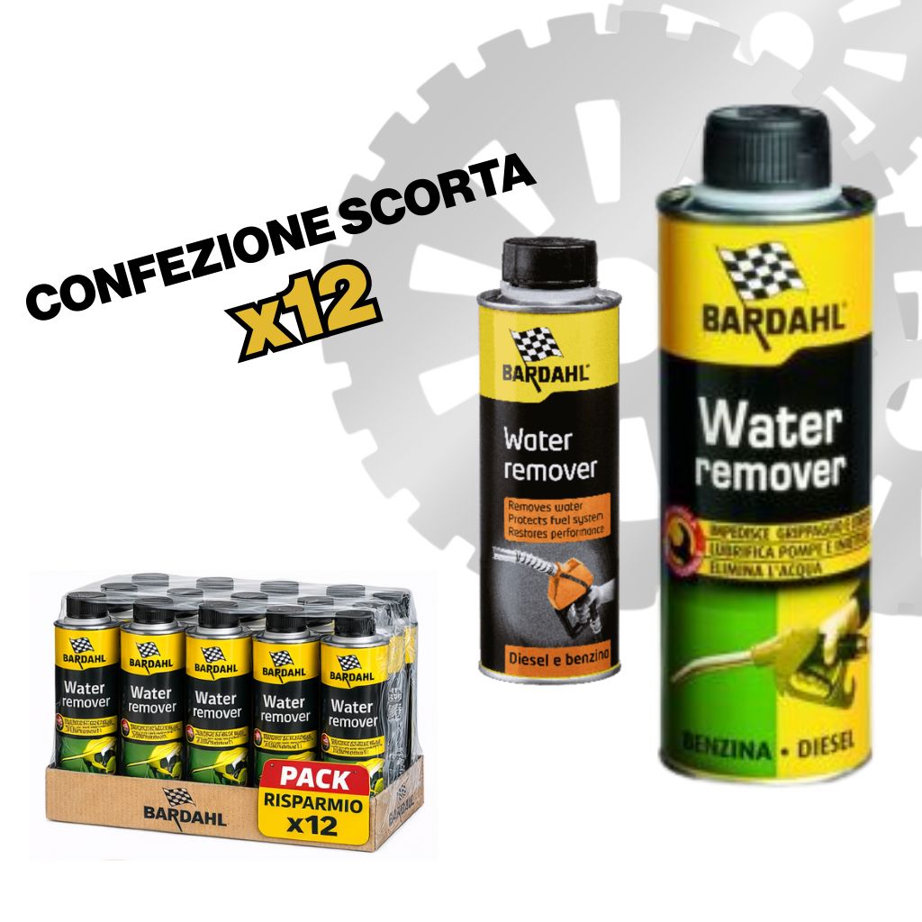 BARDAHL Water Remover 300 ml – PACK 12 Pezzi BARDAHL Water Remover 300 ml – PACK 12 Pezzi