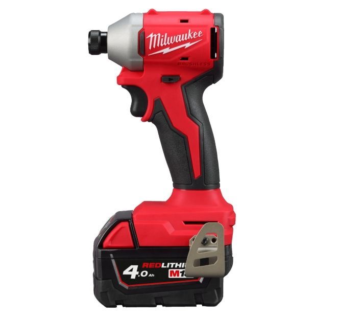 AVVITATORE AD IMPULSI  ¼″ BRUSHLESS M18™ CON ATTACCO ESAGONALE- MILWAUKEE M18 BLIDRC-402C