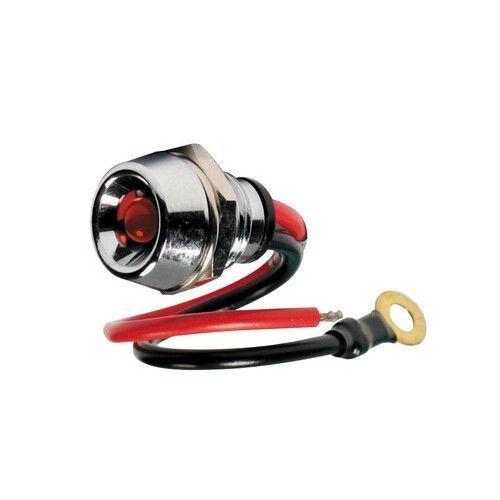 LED AD INCASSO 12/24V IN OTTONE CROMATO- LAMPA