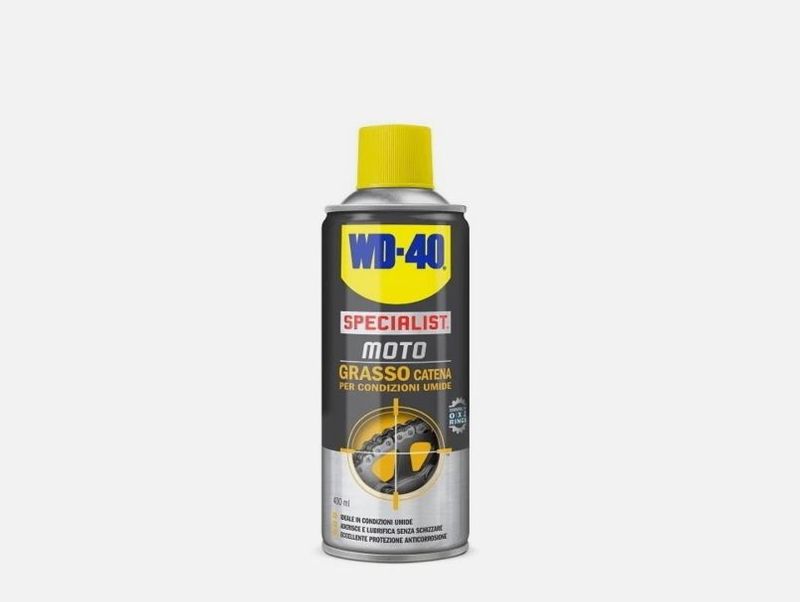 GRASSO CATENA PER CONDIZIONI UMIDE - WD40 400ml