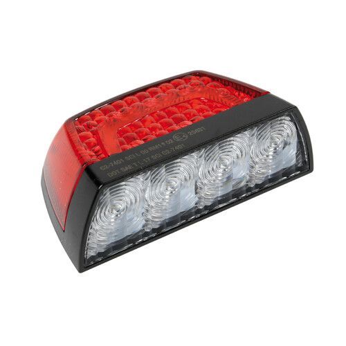 FANALE POSTERIORE A LED, 2 FUNZIONI, ILLUMINAZIONE TARGA E LUCE DI POSIZIONE 12/24V