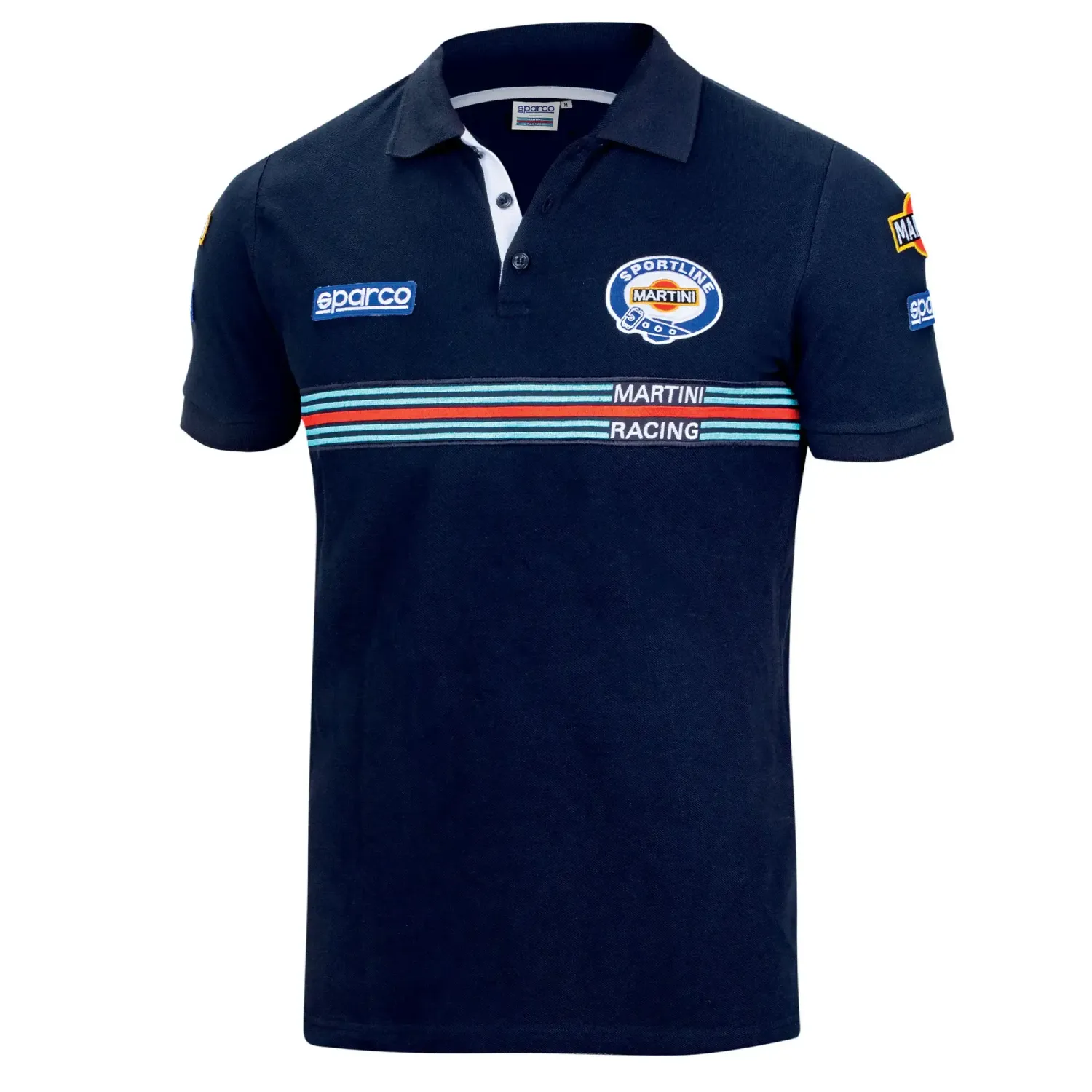 POLO REPLICA MARTINI RACING BLU- SPARCO