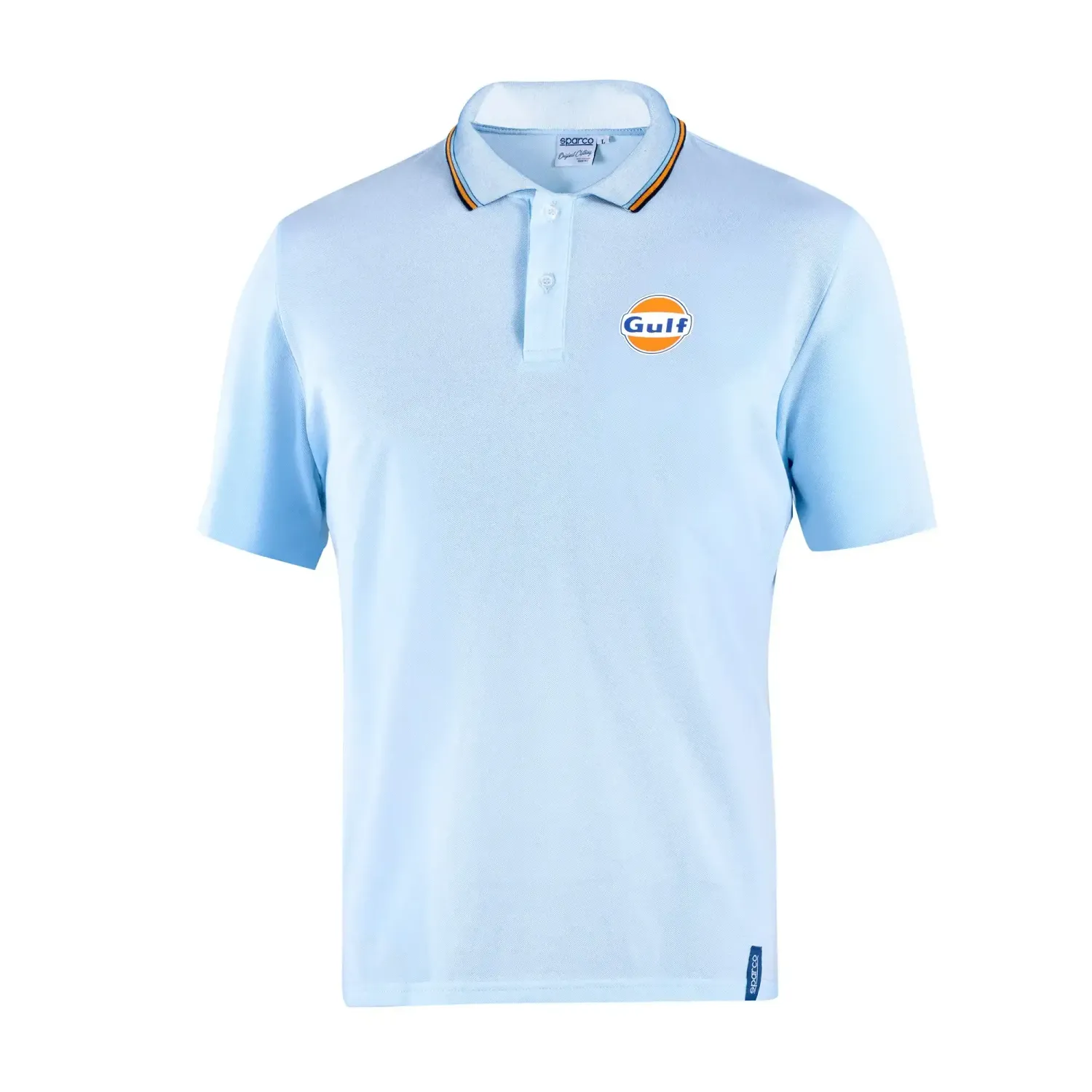POLO PIQUET GULF CELESTE- SPARCO