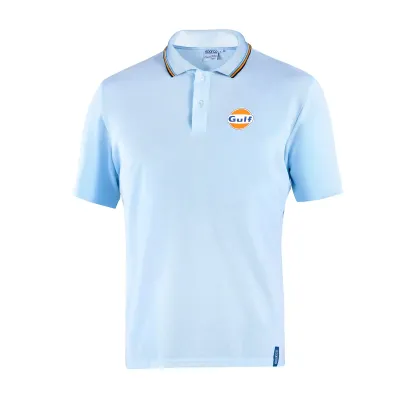 POLO PIQUET GULF CELESTE- SPARCO