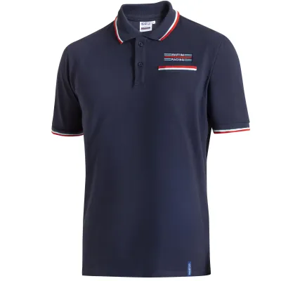 POLO MARTINI RACING - R POCKET  BLU MARINE- SPARCO