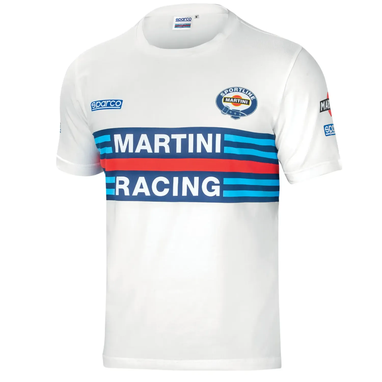 T-SHIRT MARTINI RACING BIANCA - SPARCO