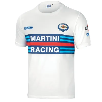 T-SHIRT MARTINI RACING BIANCA - SPARCO T-SHIRT MARTINI RACING BIANCA - SPARCO