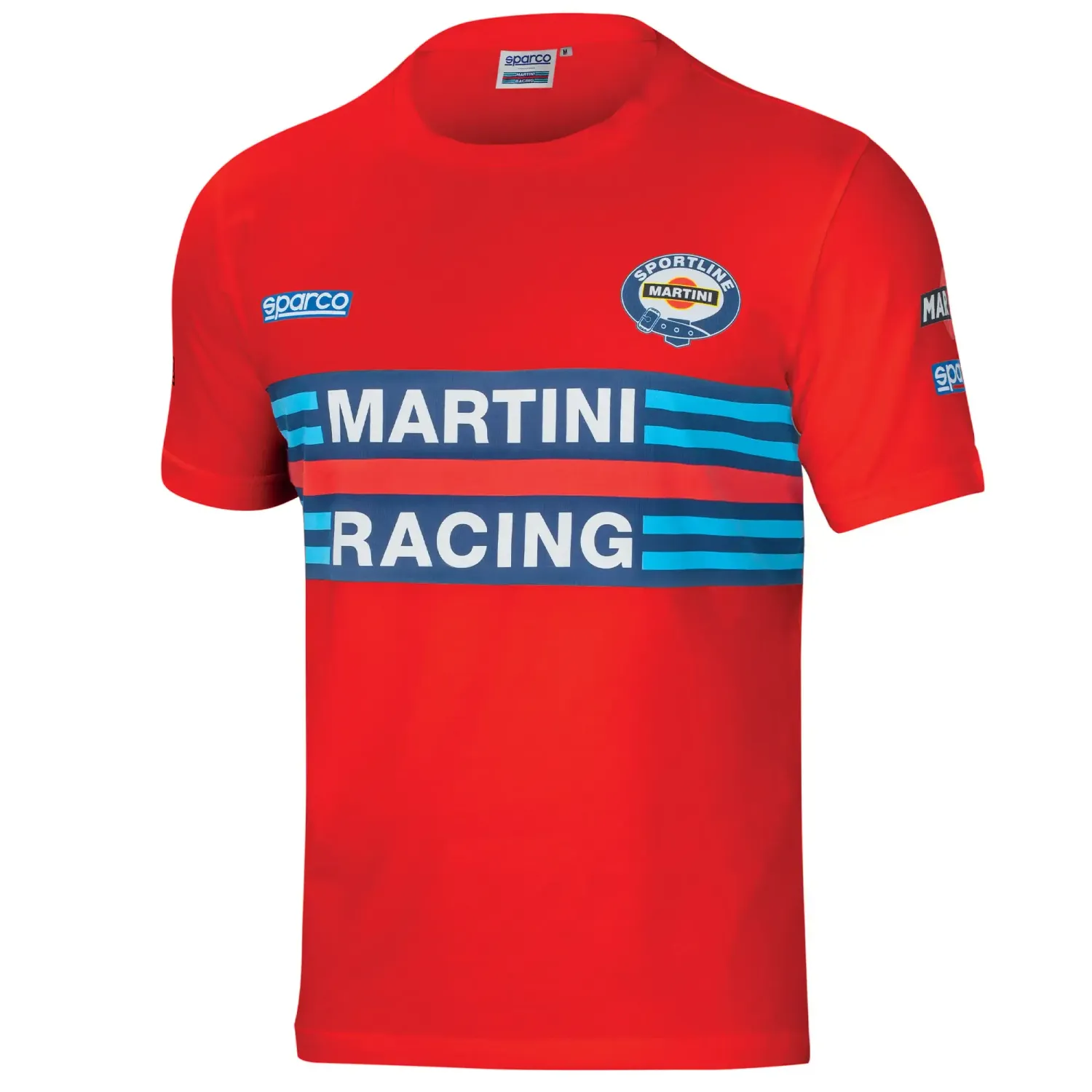 T-SHIRT MARTINI RACING ROSSA- SPARCO