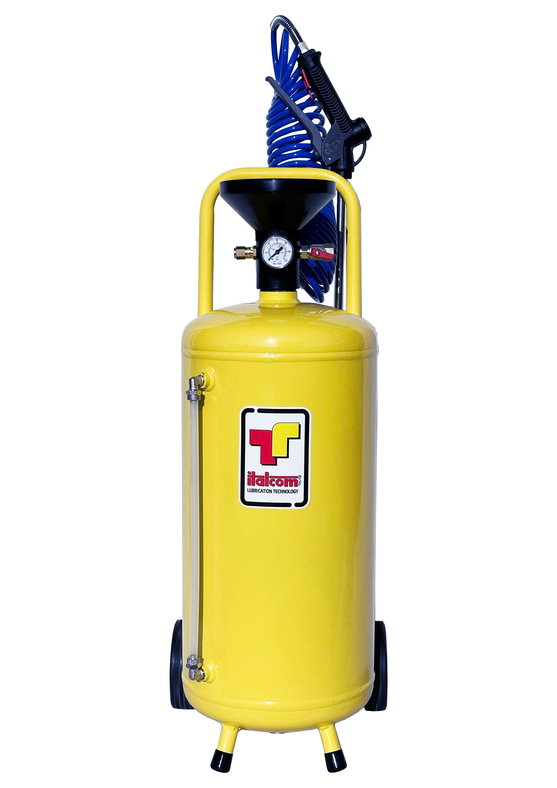 NEBULIZZATORE IN ACCIAO CON IMBUTO CARRELLATO VERNICIATO A POLVERE 24 LITI-ITALCOM