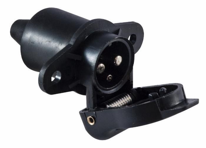 PRESA A 3 POLI 12-24V IN PLASTICA -AMA PRESA A 3 POLI 12-24V IN PLASTICA -AMA