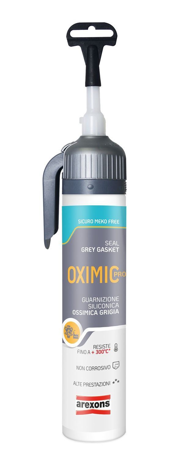 GUARNIZIONE SILICONICA RTV OSSIMICA GRIGIA OXIMIC PRO GRIGIA- AREXONS GUARNIZIONE SILICONICA RTV OSSIMICA GRIGIA OXIMIC PRO GRIGIA- AREXONS
