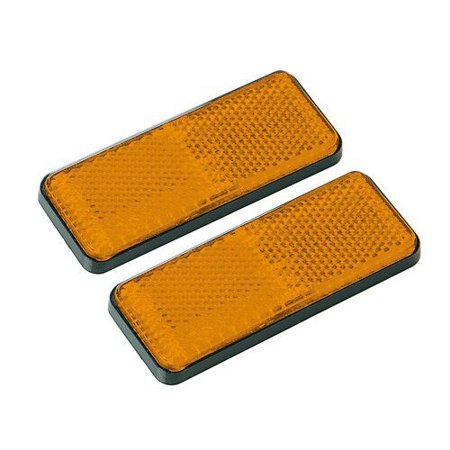 CATARIFRAGENTI RETTANGOLARI ARANCIO OMOLOGATI 90x35 mm- LAMPA CATARIFRAGENTI RETTANGOLARI ARANCIO OMOLOGATI 90x35 mm- LAMPA