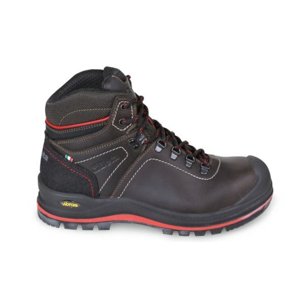 SCARPE ALLA CAVIGLIA IN PELLE IINTEGRALE GRASSE IDROPELENTI CON BATTISTRADA IN GOMMA VIBRAM® -BETA 7294HM SCARPE ALLA CAVIGLIA IN PELLE IINTEGRALE GRASSE IDROPELENTI CON BATTISTRADA IN GOMMA VIBRAM® -BETA 7294HM