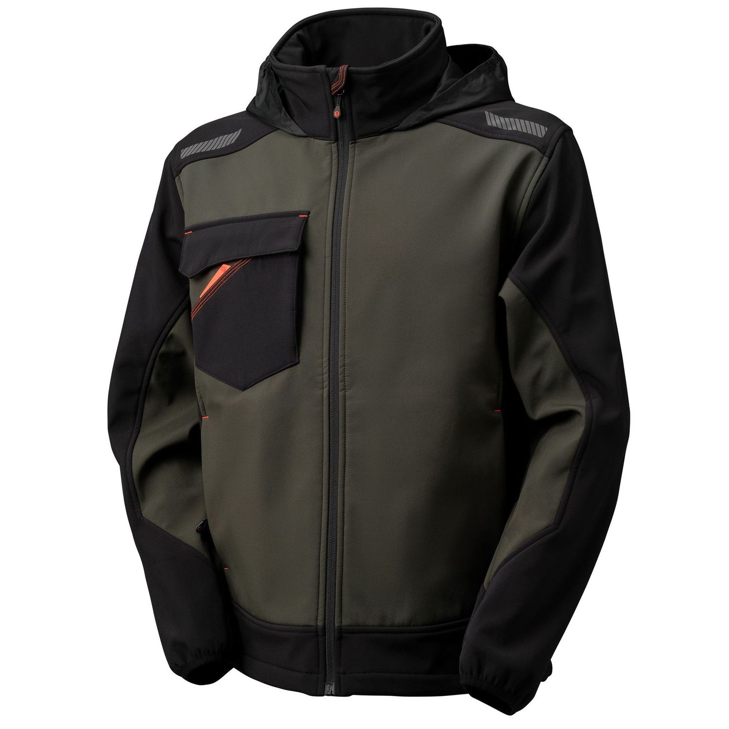 GIUBBINO SOFTSHELL NICE STRETCH VERDE/NERO- NERI GIUBBINO SOFTSHELL NICE STRETCH VERDE/NERO- NERI