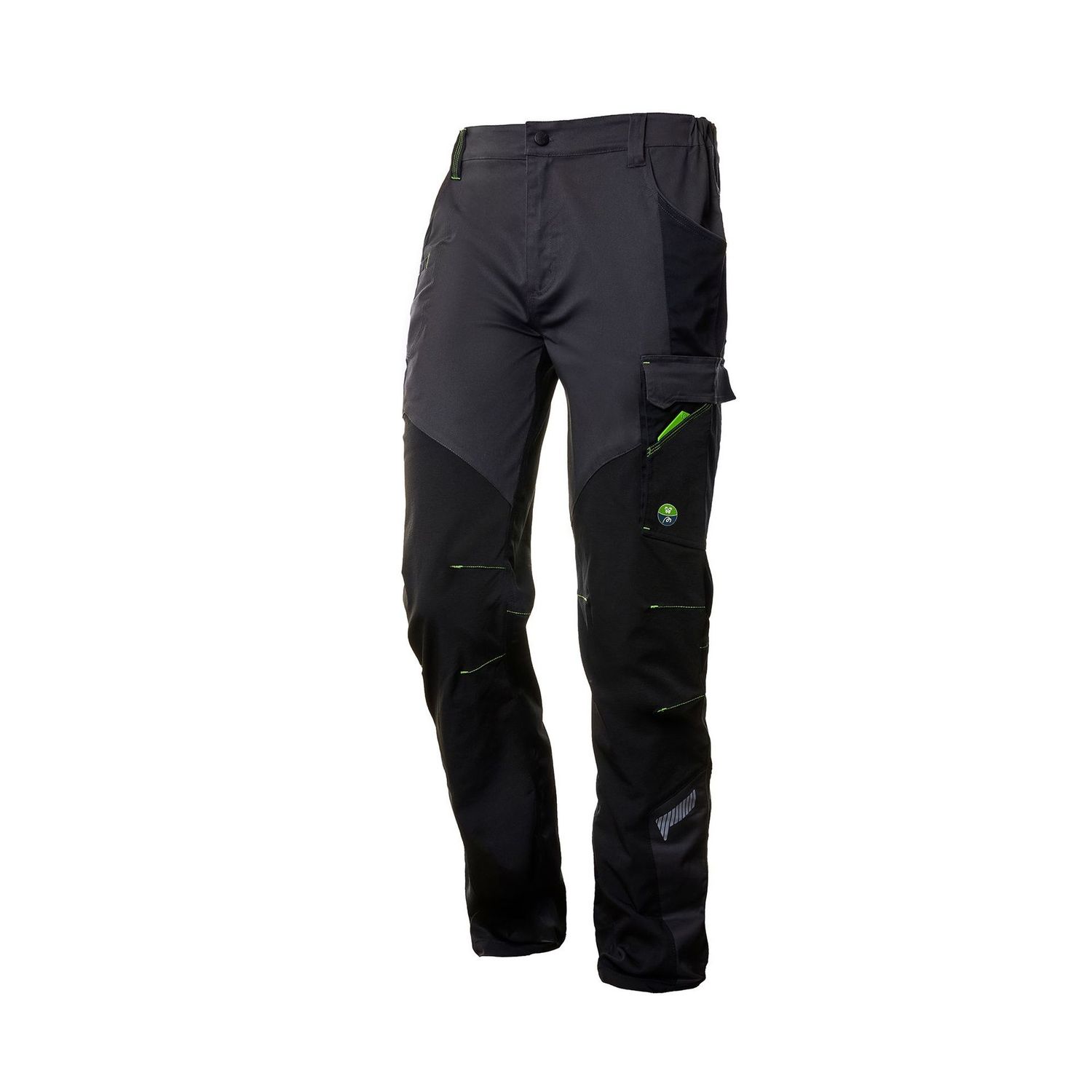 PANTALONE MULTITASCHE NICE STRETCH GRIGIO SCURO/ NERO - NERI PANTALONE MULTITASCHE NICE STRETCH GRIGIO SCURO/ NERO - NERI