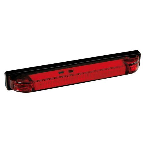 LUCE INGOMBRO DECORATIVA LUCE INGOMBRO DECORATIVA "PR6" 12 LED 24V ROSSA- LAMPA