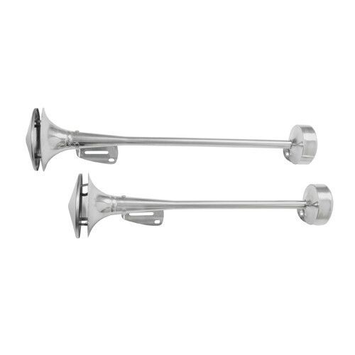 KIT TROMBE BITONALI CAMION PNEUMATICHE 12/24V IN ACCIAIO INOX- LAMPA KIT TROMBE BITONALI CAMION PNEUMATICHE 12/24V IN ACCIAIO INOX- LAMPA