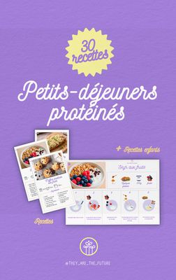 30 petits déjeuners protéinés