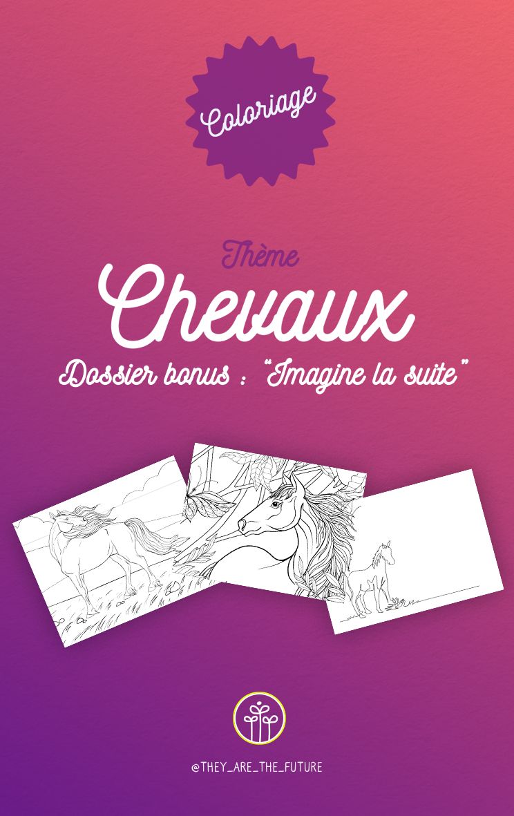 40 coloriages "chevaux"