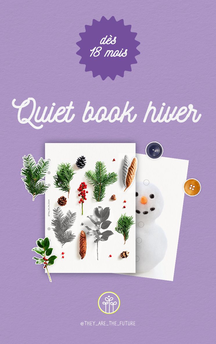 ​Winter Quiet Book for Ages 18 Months and Up