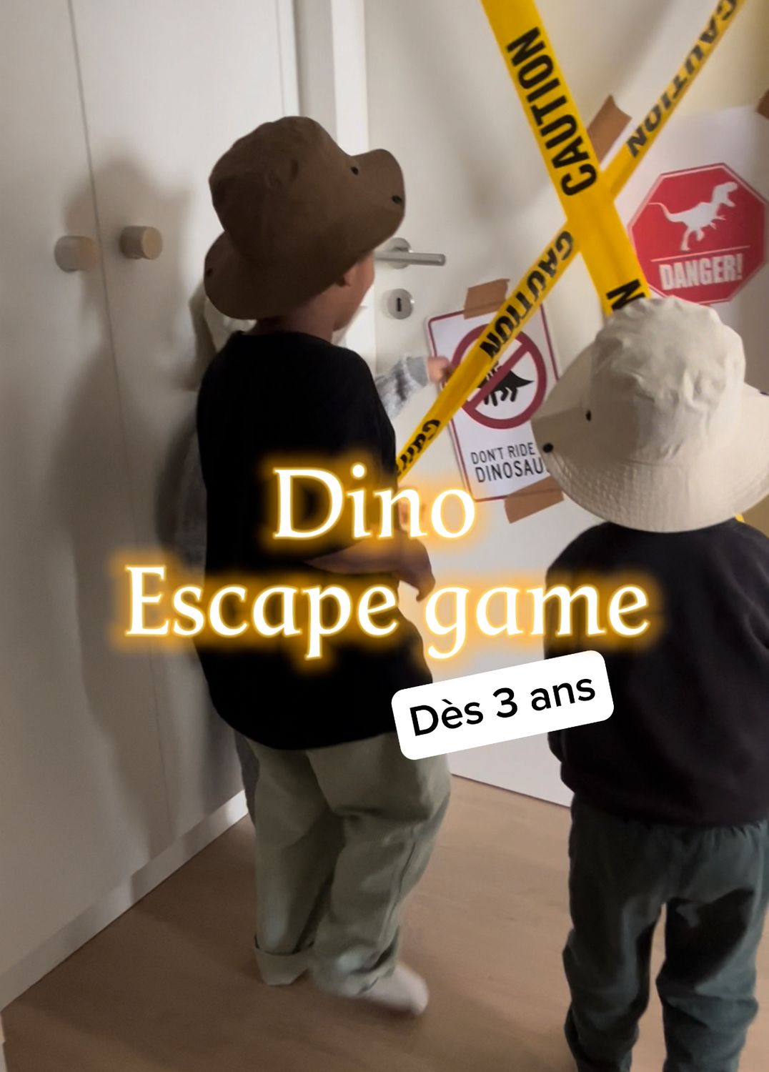 ​Dino Escape Game - From 3 Years Old
