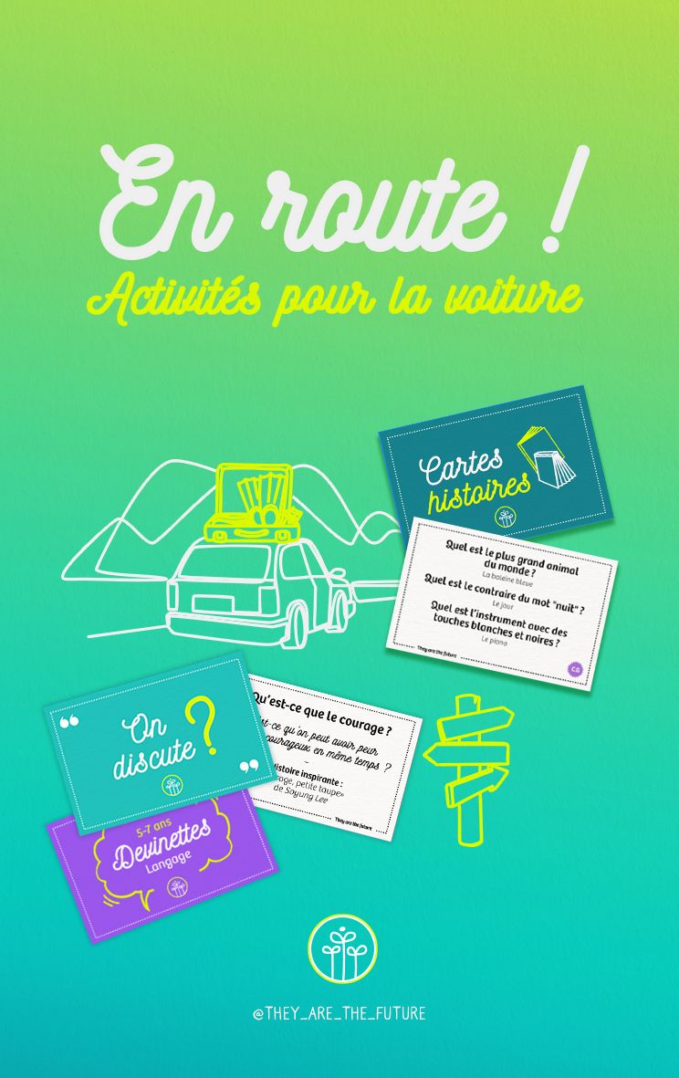 En route ! Activités pour les trajets 3-7 ans